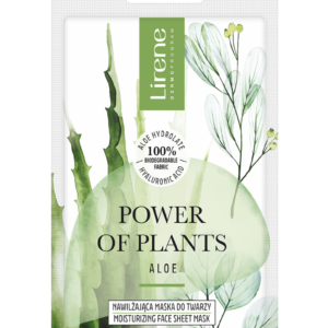 Masca faciala hidratanta Power of Plants Aloe