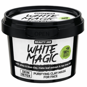 Masca faciala purifianta cu argila alba si albastra White Magic