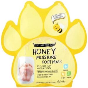 Masca hidratanta pentru picioare cu miere