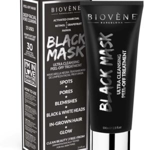 Masca neagra pentru curatare profunda peel-off Black Mask