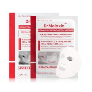 Masca pentru luminozitate si uniformizare Coenzima Q10 si Astaxanthin