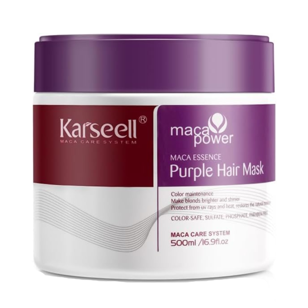 Masca pentru par blond Maca Essence Purple