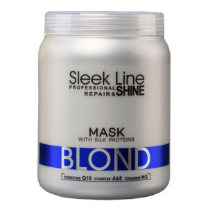 Masca pentru par blond cu pigment neutralizant albastru