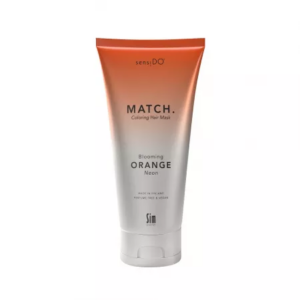 Masca pentru par coloranta tratament cu Keraguard Match Blooming Orange Neon