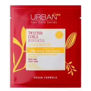 Masca pentru par cret pre-samponare cu Hibiscus si unt de Shea