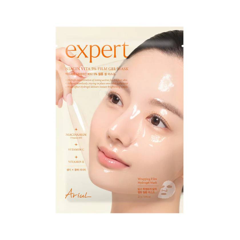 Masca pentru piele uscata si terna Hidrogel Expert Niacin Vita 5%