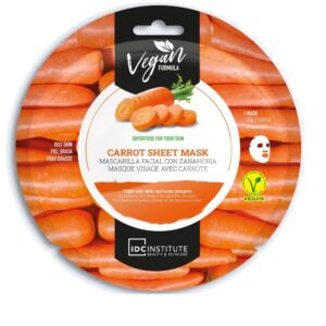 Masca servetel pentru ten gras cu morcov