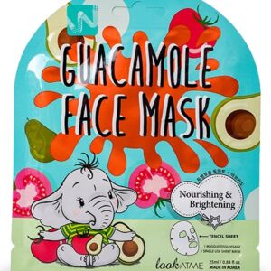 Masca tip servetel pentru hranire si luminozitate cu avocado