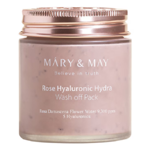 Masca tip wash-off cu extract de trandafir si acid hialuronic Rose Hyaluronic Hydra