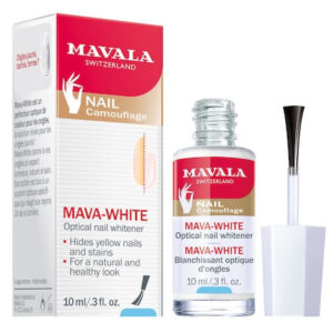 Mavala Mava White cu efect optic pentru unghii patate10ml