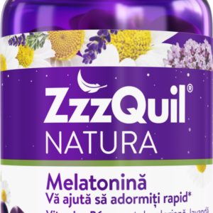 Melatonina Vitamina B6 Valeriana si Lavanda Natura