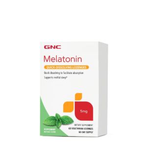 Melatonina cu aroma de menta 5 mg