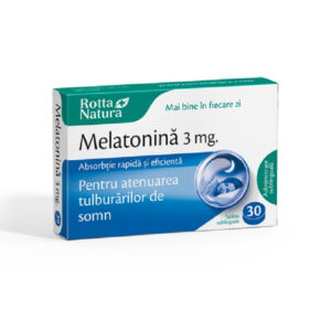 Melatonina sublinguala 3mg x 30cp (RottaNat)