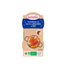 Meniu bio piure din legume si orez +12 luni