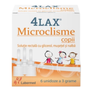 Microclisme copii 4Lax