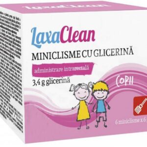 Microclisme cu glicerina pentru copii LaxaClean