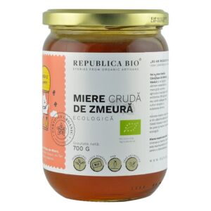 Miere de zmeura cruda ecologica