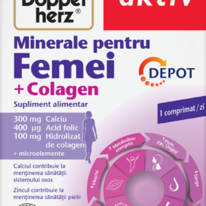 Minerale pentru femei + colagen Depot