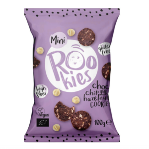 Mini biscuiti bio cu ciocolata si alune