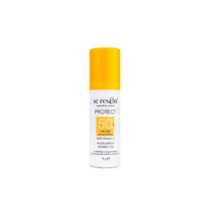 Mini crema pentru fata protectoare cu vitamina C si SPF50 Protect