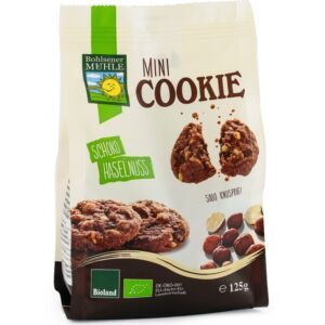 Mini fursecuri bio cu ciocolata si alune