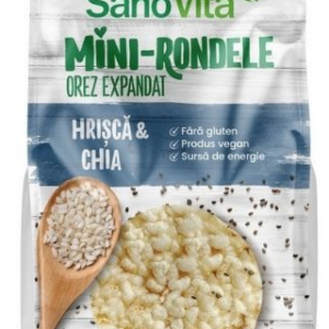 Mini rondele cu sare din hrisca si chia