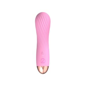 Mini vibrator cu 7 moduri de vibratie roz