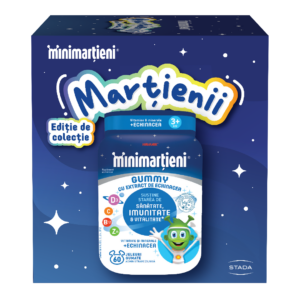 Minimartieni jeleuri cu Echinacea + breloc