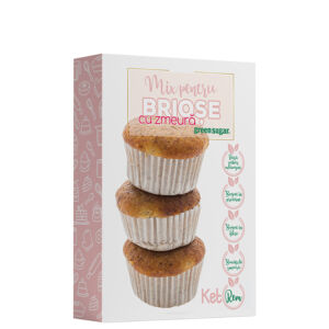Mix pentru briose cu zmeura Keto