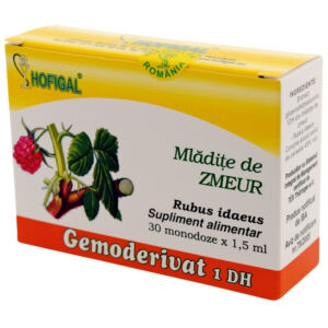 Mladite de Zmeur Gemoderivat