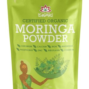 Moringa bio sub forma de pulbere