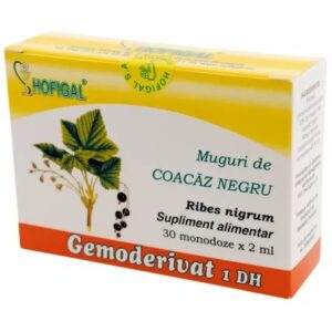Muguri de Coacăz Negru – gemoderivat 1 DH