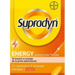 Multivitamine si minerale Supradyn Energy cu Coenzima Q10