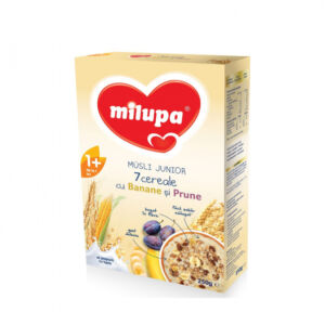 Musli Junior din 7 cereale cu banane si prune +1 an