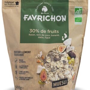 Musli bio traditional cu 30% continut de fructe si nuci