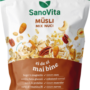 Musli cu mix de nuci