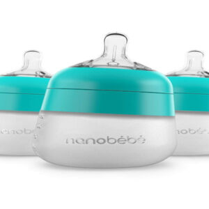 NANOBEBE Biberoane din silicon x 3buc