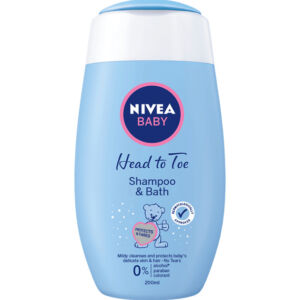 NIVEA Baby sampon-spuma baie 200ml 80552