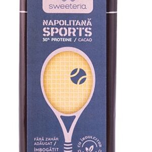 Napolitane Sports cu 30% proteine cacao indulcitor