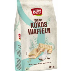 Napolitane din grau spelta cu crema de cocos bio