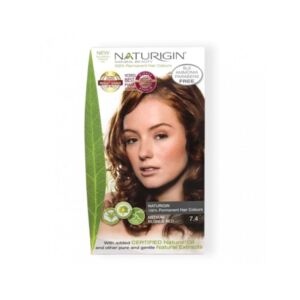 Naturigin Vopsea Blond mediu roscat intens 7.55