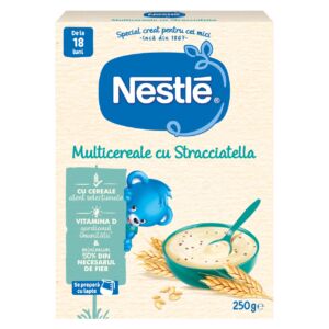Nestle Multicereale cu Stracciatella – Cereale instant copii 18 luni+