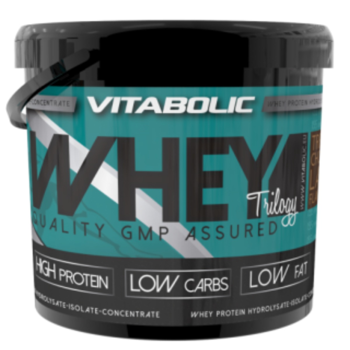 New Whey Trilogy 135 portii triple Ciocolata