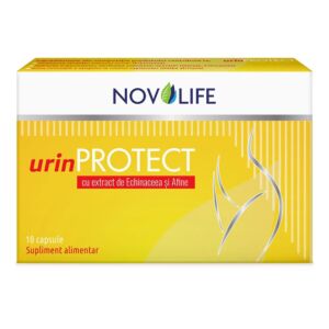 Novolife urinPROTECT cu Extract de Echinaceea si Afine – 10 Capsule
