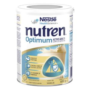 Nutren Optimum 400g – Gust vanilie | Suport nutritional complet