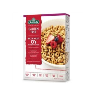 ORGRAN Cereale din orez si mei cu fructe de padure