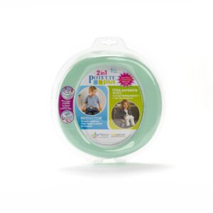 Olita portabila pliabila 2 in 1 15+ luni Verde