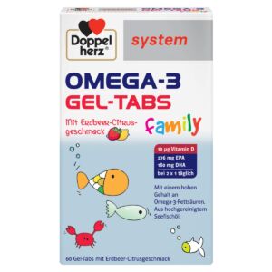 Omega 3 Gel Tabs Family