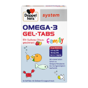Omega 3 Gel Tabs Family