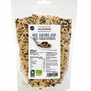 Orez si linte cu alge marine Bio